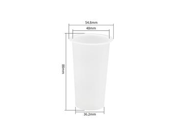 Gobelet plastique IML 100ml, Gobelet à boire CX130