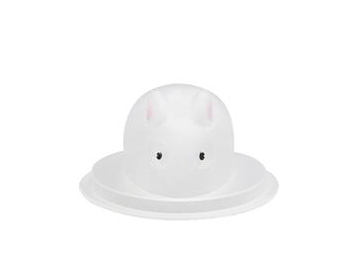 Coupe à dessert plastique IML 50ml, Pot plastique à gelée, forme de lapin, CX137