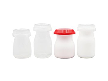 Boîtes IML en plastique avec couvercle 90ml, CX006A