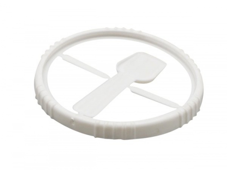Couvercle en plastique Rond Ø71.86mm,avec cuillière, CX023