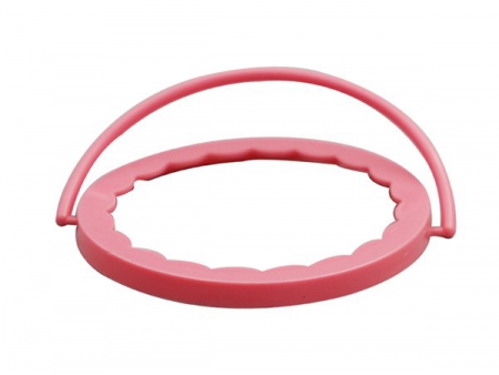 Couvercle de Gobelet Rond IML Ø69.8mm, Avec Poignée, CX022
