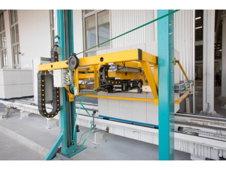 Machine d'emballage / Emballeuse industrielle pour blocs de béton