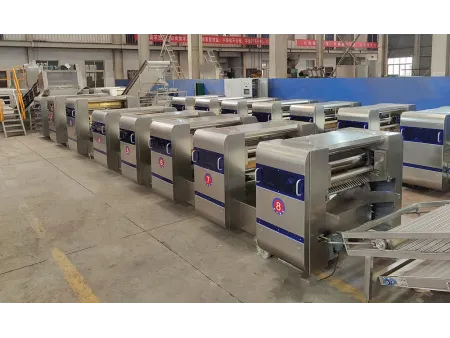 Rouleau presseur avec alimentation à 4 axes pour nouilles