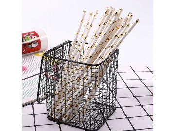 Paille droite en carton