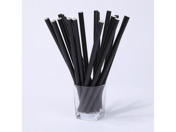 Paille droite en carton