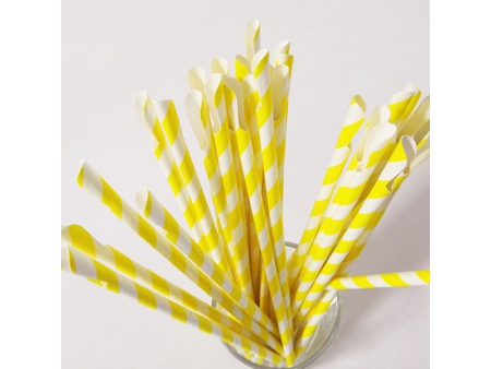 Paille cuillère en carton