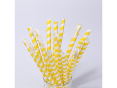 Paille cuillère en carton