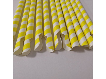 Paille cuillère en carton