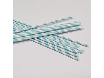 Paille pliable en carton / Paille flexible en carton