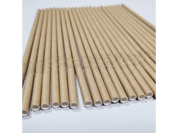 Paille pliable en carton / Paille flexible en carton