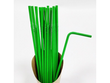 Paille pliable en carton / Paille flexible en carton