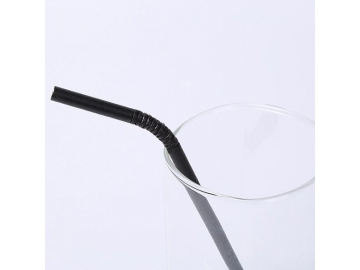 Paille pliable en carton / Paille flexible en carton