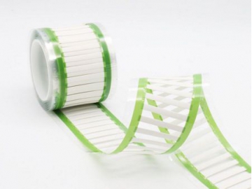 Manchon pour marquage de câbles, thermorétractable à faible émission de fumée et sans halogène