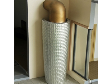 Feuille d'aluminium avec mousse XPE