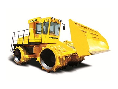 Compacteur pour décharges GYL203