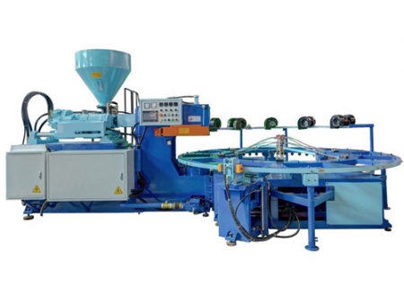 Presse à injecter rotative automatique (Un moule pour une paire), EA110Q T/EA112Q T
