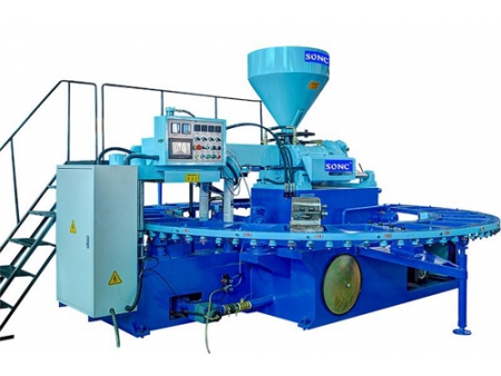 Machine de moulage par injection pour sandales unicolores, LA120Q/LA124Q
