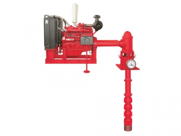 Pompe à incendie à turbine verticale Série PXBD (arbre long)