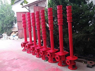 Pompe à incendie à turbine verticale Série PXBD (arbre long)