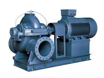 Pompe centrifuge, à double aspiration Série PSC  (monocellulaire, plan de joint, grande capacité de débit)