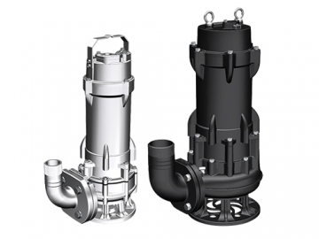 Pompe submersible pour eaux usées Série WQV  (turbine à vortex)