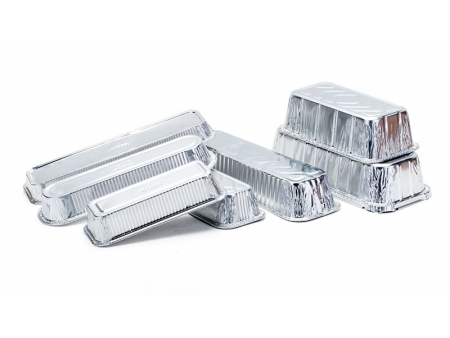 Contenants en aluminium à paroi ondulée