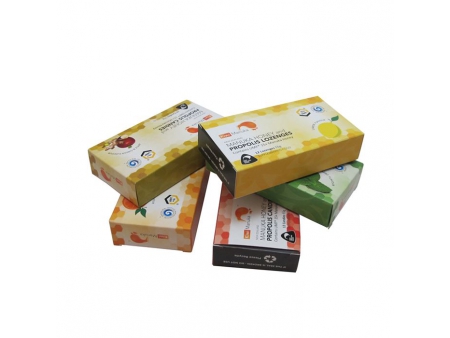 Boîte à rabat à l’extrémité, Boîte pliante avec ouverture inversée, Boîte pliante en carton