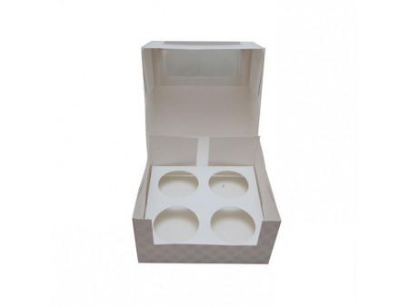 Boîte à cupcakes en carton, Boîte en papier imprimée personnalisée
