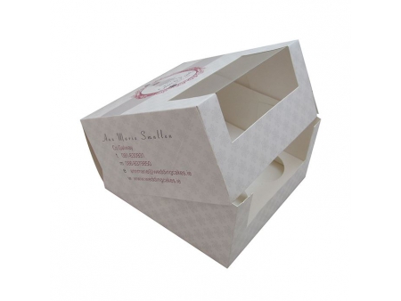Boîte à cupcakes en carton, Boîte en papier imprimée personnalisée