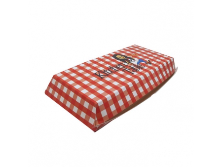 Boîte à hamburger, Boîte en papier kraft personnalisée