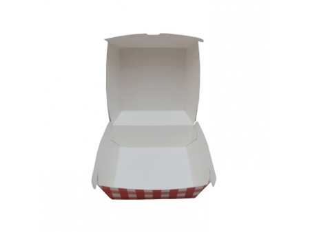 Boîte à hamburger, Boîte en papier kraft personnalisée