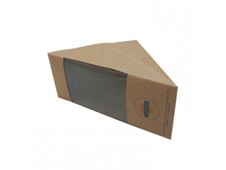 Boîte à sandwich, Boîte alimentaire en carton avec fenêtre
