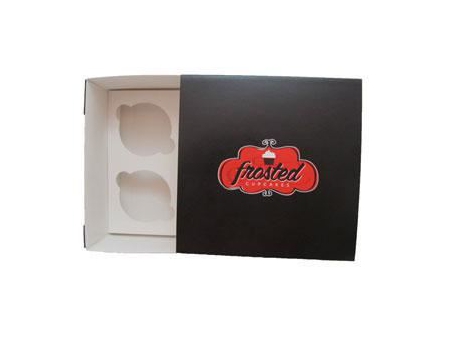 Boîte à cupcakes en carton, Boîte en papier imprimée personnalisée