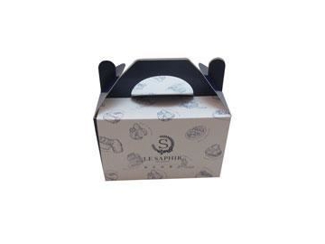 Boîte pâtissière à poignée / Boîte à gâteaux avec poignée, Boîte à pignons