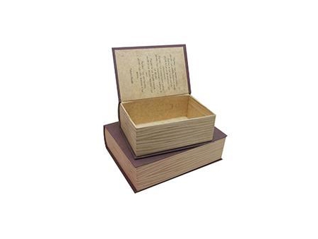Boîte cadeau magnétique, Couverture type livre / Boîte aimantée