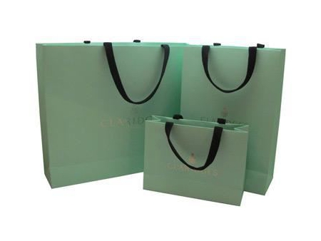Sac à provisions en papier imprimé