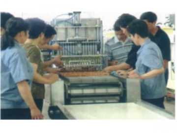 Ligne de production de gâteaux