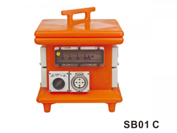Coffret de chantier portable