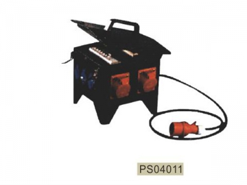 Coffret de distribution d'alimentation portable