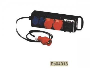 Coffret de distribution d'alimentation portable