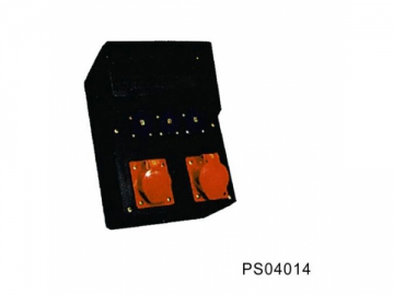 Coffret de distribution d'alimentation portable