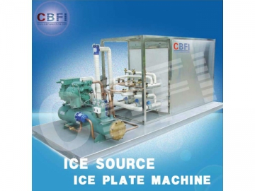 Machine à glace en plaque 1 tonne/jour