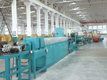 Ligne d’extrusion pour aluminium et cuivre YLLL/ YLLT