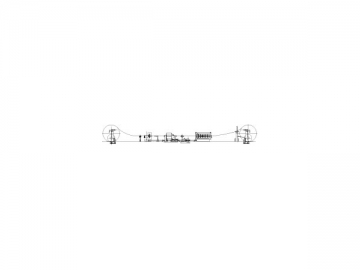Extrudeuse de gaine pour bande de cuivre PRT