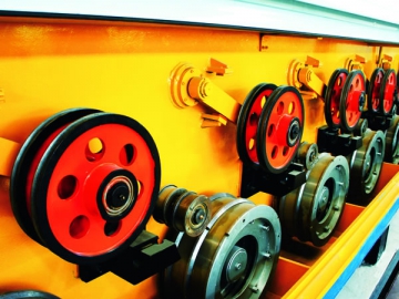 Ligne de tréfilage pour fils d’alliage d’aluminium ou d’aluminium sans glissement LFDL