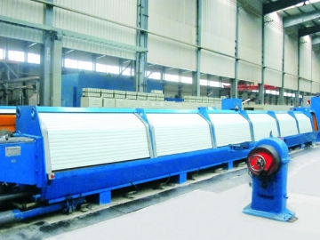 Ligne de tréfilage pour fils d’alliage d’aluminium ou d’aluminium sans glissement LFDL