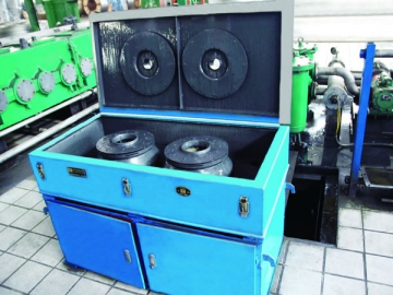 Ligne de tréfilage pour fils d’alliage d’aluminium ou d’aluminium (avec glissement) LHDL