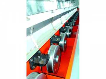 Ligne de tréfilage pour fils d’alliage d’aluminium ou d’aluminium (avec glissement) LHDL