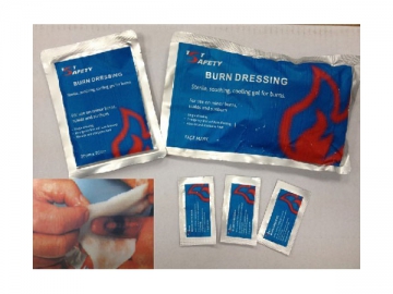 Pansements hydrogel pour brûlures