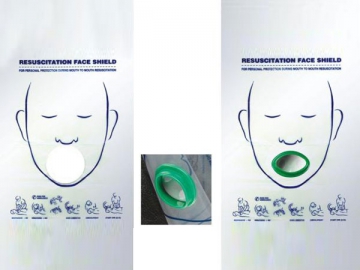 Ecran facial de réanimation